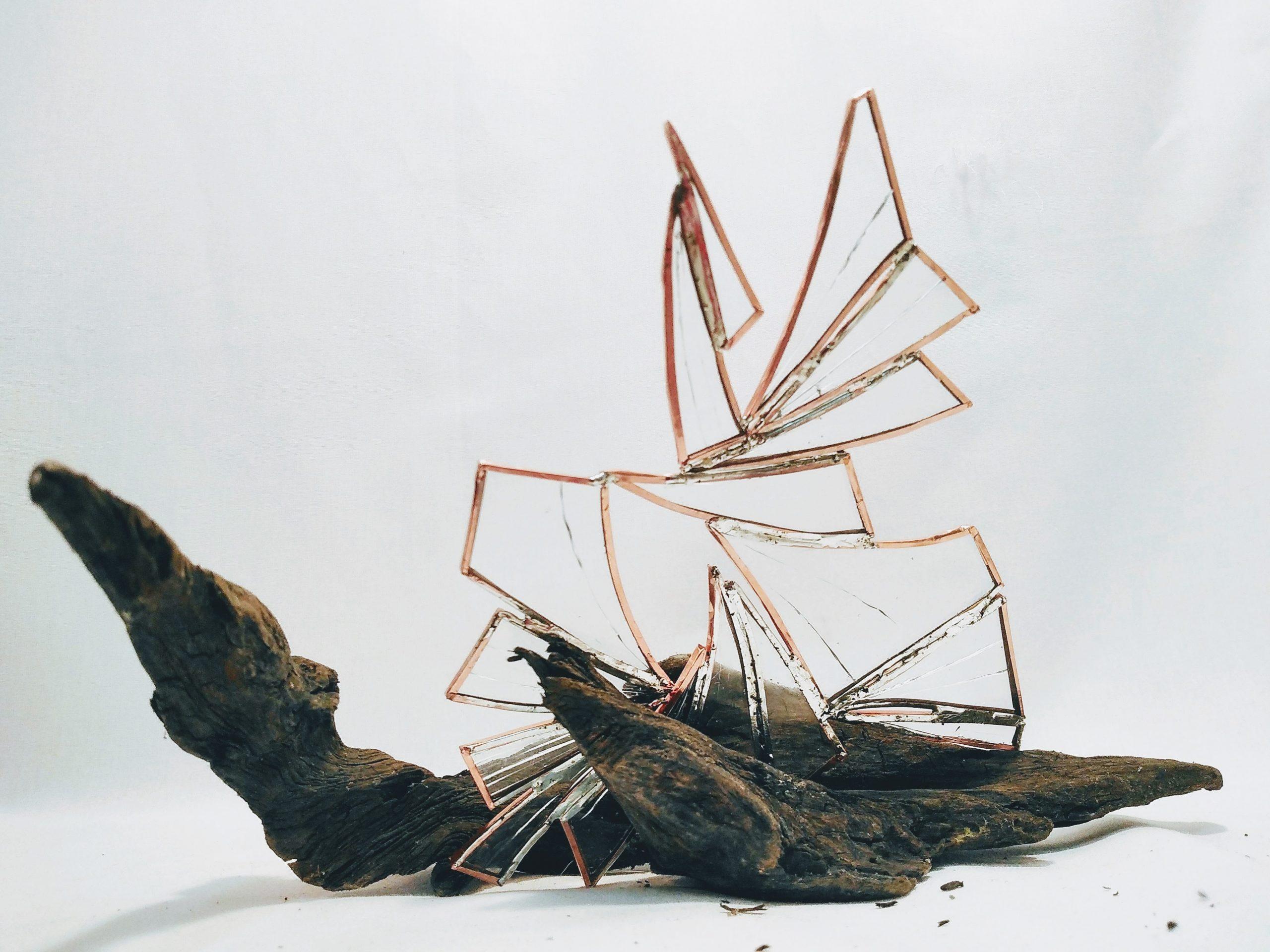 Afloat Stained Glass Piece